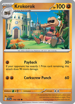 Krokorok 116/198 Reverse NM (ITA)
