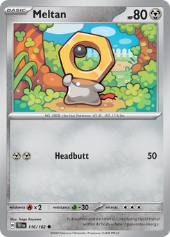 Meltan 116/218 Reverse NM (ITA)