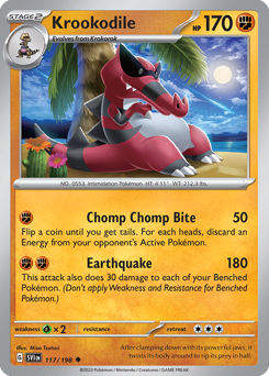 Krookodile 117/198 NM (ITA)