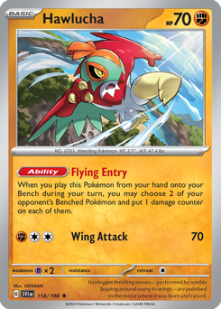 Hawlucha 118/198 NM (ITA)