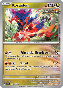 Koraidon 119/218 Reverse NM (ITA)