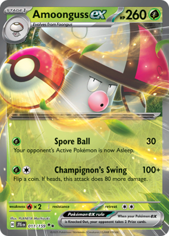 Amoonguss-ex 011/190 Reverse NM (ITA)