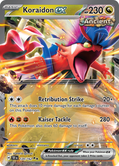 Koraidon-ex 120/218 NM (ITA)
