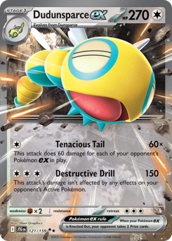 Dudunsparce-ex 121/190 Reverse NM (ITA)
