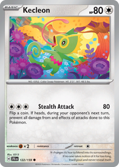 Kecleon 122/190 Reverse NM (ITA)