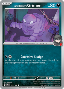 Grimer del Team Rocket 123/244 NM (ITA)