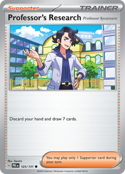 Ricerca Accademica (Professor Platan) 125/180 Poké Ball NM (ITA)