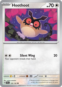 Hoothoot 126/218 Reverse NM (ITA)