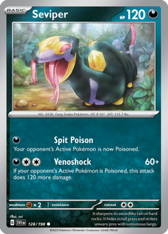 Seviper 128/198 Reverse NM (ITA)