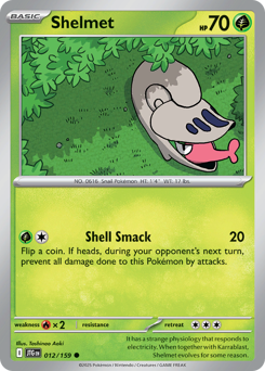 Shelmet 012/190 NM (ITA)