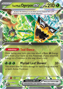 Ogerpon Maschera Turchese-ex 012/180 NM (ITA)