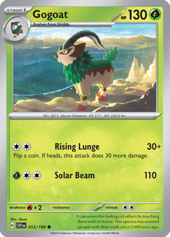 Gogoat 012/198 Reverse NM (ITA)