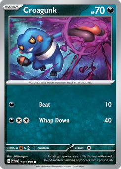 Croagunk 130/198 Reverse NM (ITA)