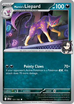 Liepard di Mary 131/244 Reverse NM (ITA)