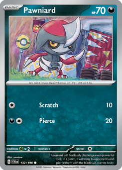 Pawniard 132/198 Reverse NM (ITA)