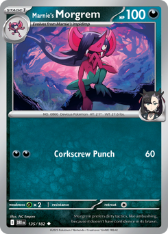 Morgrem di Mary 135/244 Reverse NM (ITA)