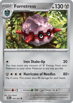 Forretress 140/244 Reverse NM (ITA)