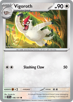 Vigoroth 146/252 Reverse NM (ITA)