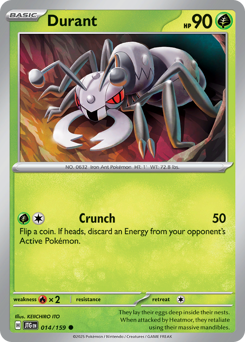 Durant 014/190 Reverse NM (ITA)