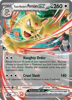 Persian-ex del Team Rocket 150/244 NM (ITA)