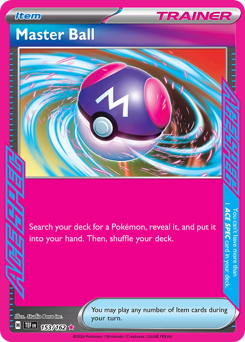 Master Ball 153/218 NM (ITA)