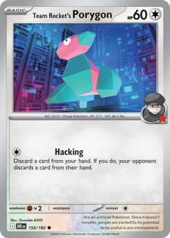 Porygon del Team Rocket 153/244 Reverse NM (ITA)
