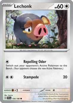 Lechonk 154/198 Reverse NM (ITA)