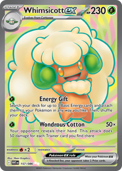 Whimsicott-ex 157/173 NM (ITA)