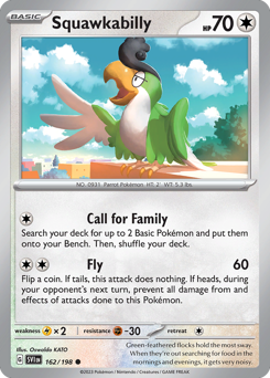 Squawkabilly 162/198 Reverse NM (ITA)