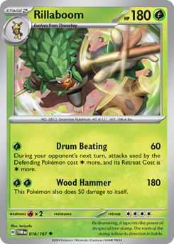 Rillaboom 016/226 Reverse NM (ITA)