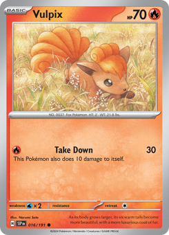 Vulpix 016/252 NM (ITA)