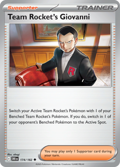Giovanni del Team Rocket 174/244 Reverse NM (ITA)