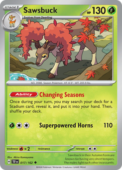 Sawsbuck 017/218 Reverse NM (ITA)