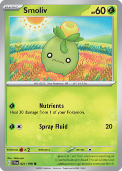 Smoliv 021/198 NM (ITA)