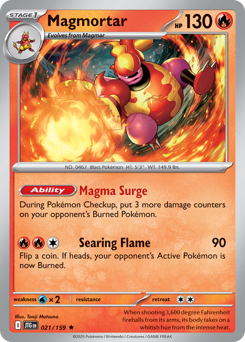 Magmortar 021/190 Reverse NM (ITA)