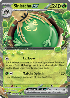 Sinistcha-ex 023/226 Reverse NM (ITA)
