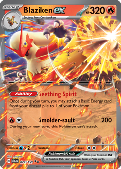 Blaziken-ex 024/190 Reverse NM (ITA)