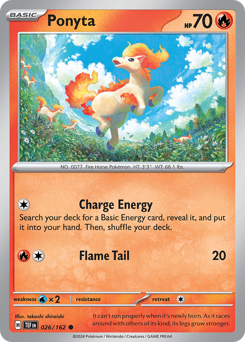 Ponyta 026/218 Reverse NM (ITA)