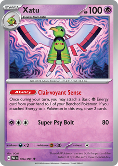 Xatu 026/245 Reverse NM (ITA)