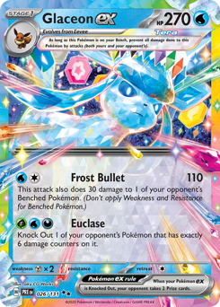 Glaceon-ex 026/180 Master Ball NM (ITA)