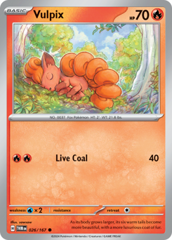 Vulpix 026/226 NM (ITA)