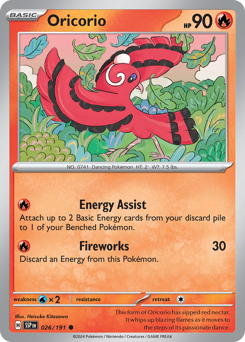 Oricorio 026/252 NM (ITA)