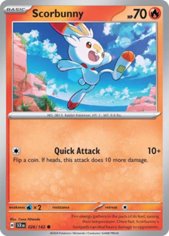 Scorbunny 026/175 Reverse NM (ITA)