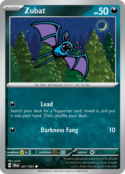 Zubat 027/99 Reverse NM (ITA)