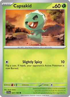 Capsakid 027/198 Reverse NM (ITA)