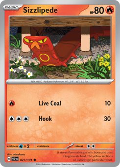 Sizzlipede 027/252 Reverse NM (ITA)