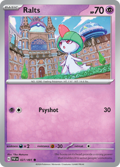 Ralts 027/245 Reverse NM (ITA)