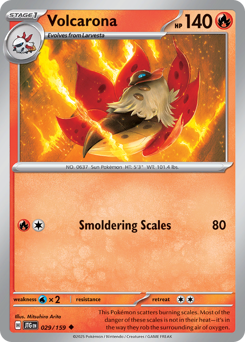 Volcarona 029/190 Reverse NM (ITA)