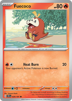 Fuecoco 029/252 Reverse NM (ITA)