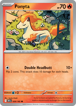 Ponyta 029/244 NM (ITA)